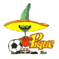 Pique - Mascote da Copa do Mundo de 1986 no Mxico - 13 Copa do Mundo FIFA