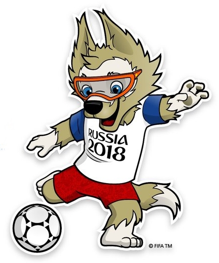 Zabivaka - Mascote da Copa do Mundo de 2018 na Rússia - 21º Copa do Mundo