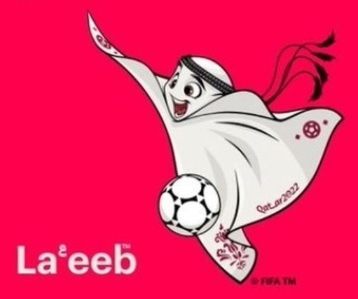 La'eeb - Mascote da Copa do Mundo de 2022 no Catar (Qatar) - 22º Copa do Mundo