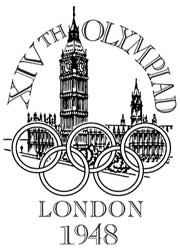 Emblema dos Jogos Olmpicos de Vero - Londres 1948