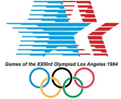 Emblema dos Jogos Olmpicos de Vero - Los Angeles 1984