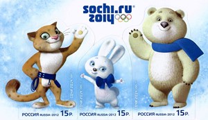 2014 Winter Olympic Games mascots - Sochi - Russia