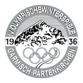 Pôster dos Jogos Olímpicos de Inverno - Garmisch-Partenkirchen 1936
