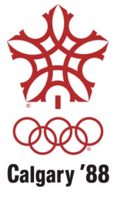 Pster dos Jogos Olmpicos de Inverno - Calgary 1988