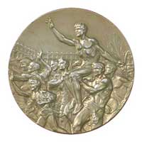 Medal reverse - London 1948 - Games of the XIV Olympiad - Summer Olympic Games
