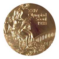 Medal obverse - Seoul 1988 - Games of the XXIV Olympiad - Summer Olympic Games