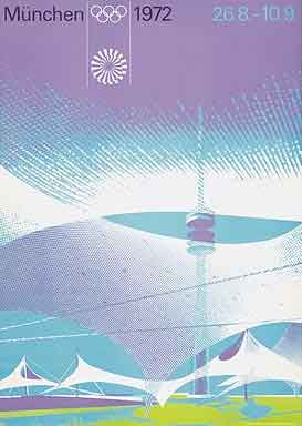 Poster - Munich 1972 - Games of the XX Olympiad - Summer Olympic Games
