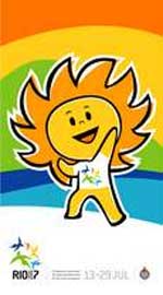 Pôster dos Jogos Pan-Americanos do Rio de Janeiro - 2007