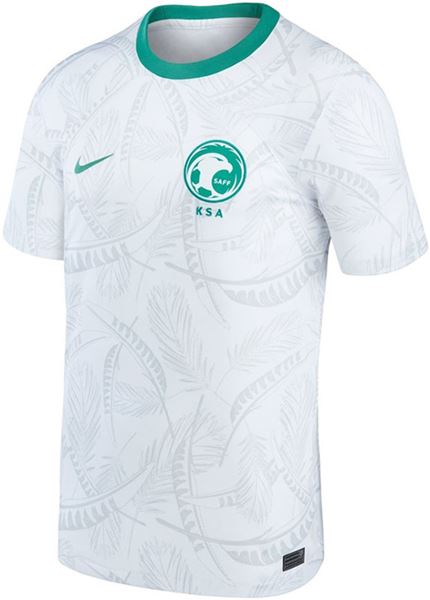 Uniforme 1 da Seleção da Arábia Saudita para a Copa do Mundo de 2022