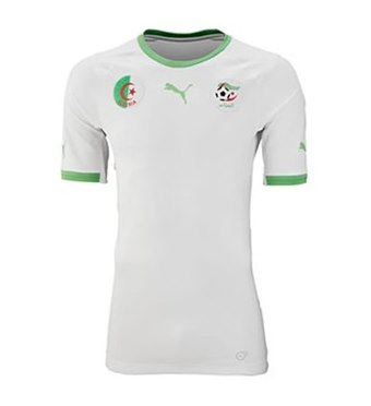 Uniforme 1 da Seleo da Arglia para a Copa do Mundo de 2014