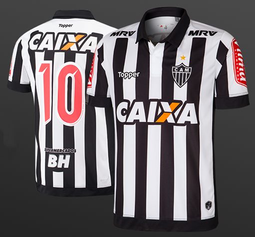 Uniforme 1 do Atltico Mineiro na Copa Libertadores da Amrica 2017