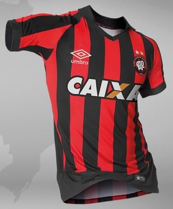 Uniforme 1 do Atlético Paranaense na Copa Libertadores da América 2017