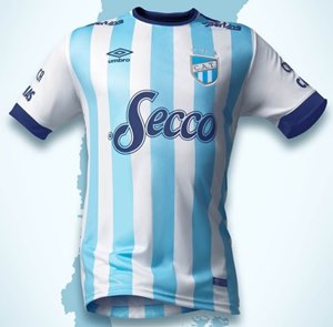 Uniforme 1 do Atlético Tucumán na Copa Libertadores da América 2017
