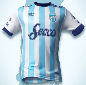 Uniforme 1 do Atltico Tucumn na Copa Libertadores da Amrica 2017