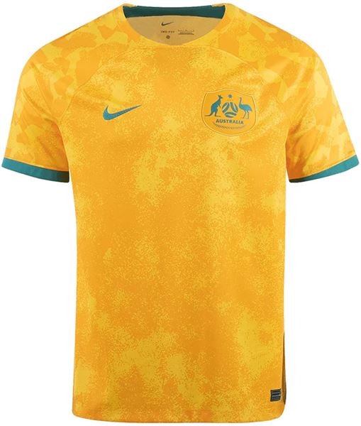 Uniforme 1 da Seleo da Austrlia para a Copa do Mundo de 2022