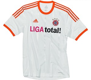 Uniforme 2 do Bayern München - Temporada 2012/2013