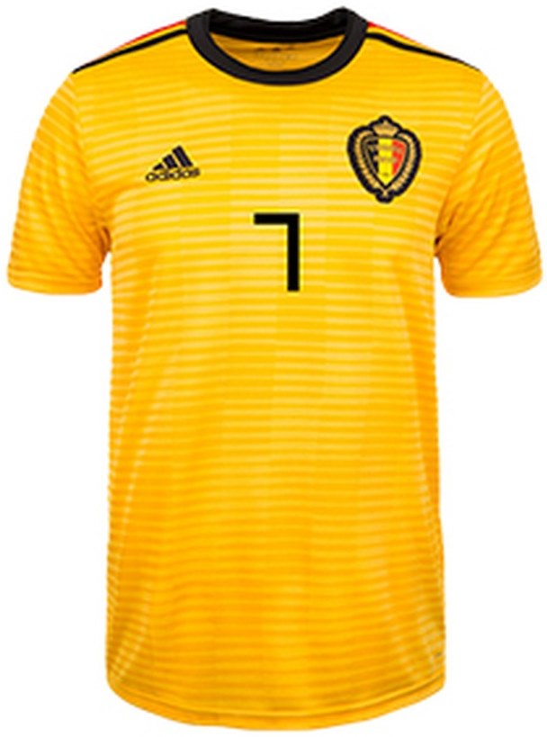 Uniforme 2 da Seleção da Bélgica para a Copa do Mundo de 2018