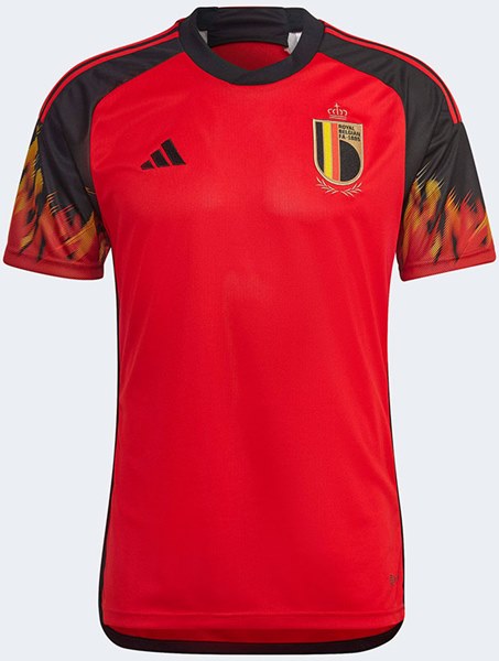 Uniforme 1 da Seleção da Bélgica para a Copa do Mundo de 2022