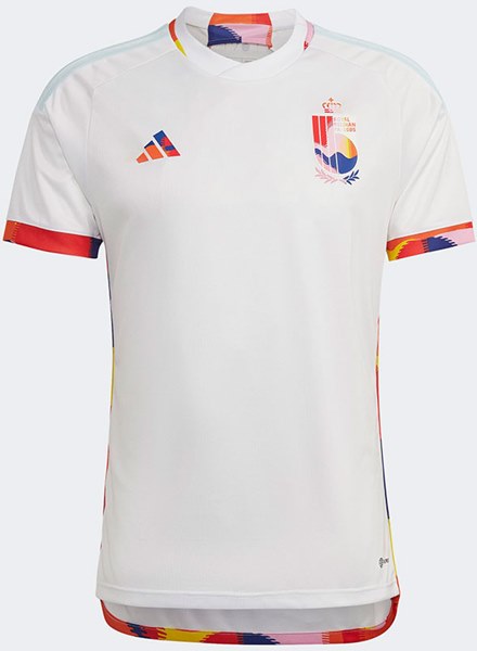 Uniforme 2 da Seleo da Blgica para a Copa do Mundo de 2022