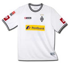 Uniforme 1 do Borussia Mönchengladbach - Temporada 2011/2012