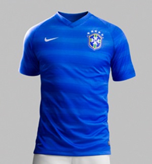 Uniforme 2 da Seleção Brasileira para a Copa do Mundo de 2014