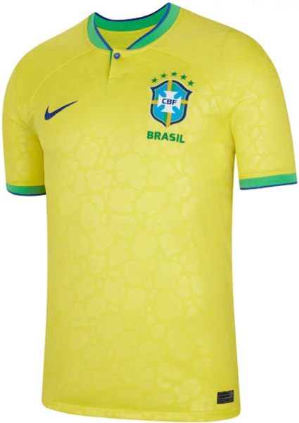 Uniforme 1 da Seleo Brasileira para a Copa do Mundo de 2022