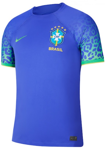 Uniforme 2 da Seleção Brasileira para a Copa do Mundo de 2022