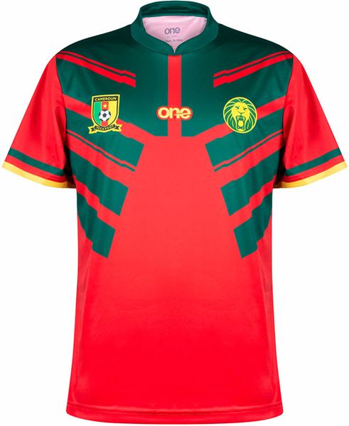 Uniforme 2 da Seleo de Camares para a Copa do Mundo de 2022