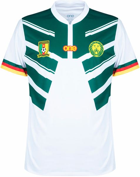 Uniforme 3 da Seleo de Camares para a Copa do Mundo de 2022