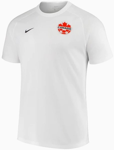 Uniforme 2 da Seleo do Canad para a Copa do Mundo de 2022