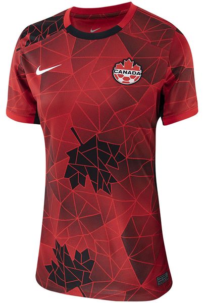 Uniforme 1 da Seleção do Canadá para a Copa do Mundo Feminina de 2023