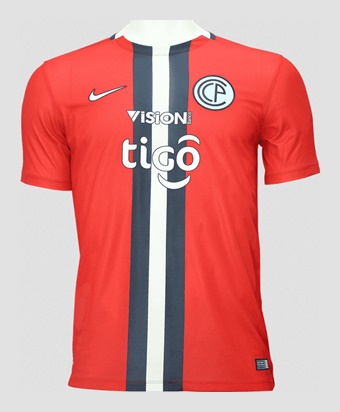 Uniforme 1 do Cerro Porte�o na Copa Libertadores da Am�rica 2016