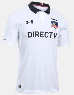 Uniforme 1 do Colo-Colo na Copa Libertadores da Amrica 2017