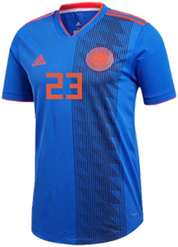 Uniforme 2 da Seleção da Colômbia para a Copa do Mundo de 2018