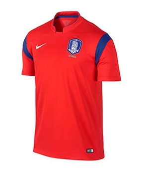 Uniforme 1 da Seleo da Coreia do Sul para a Copa do Mundo de 2014