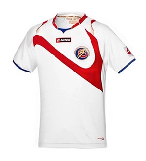 Uniforme 2 da Seleção da Costa Rica para a Copa do Mundo de 2014