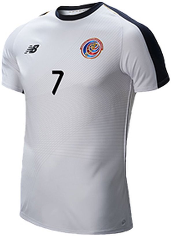 Uniforme 2 da Seleção da Costa Rica para a Copa do Mundo de 2018
