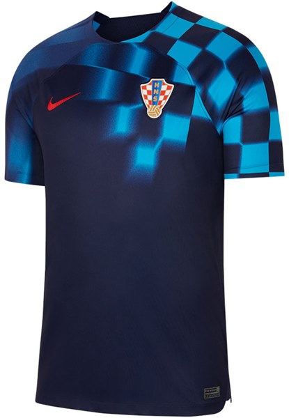 Uniforme 2 da Seleção da Croácia para a Copa do Mundo de 2022