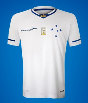 Uniforme 2 do Cruzeiro na Copa Libertadores da América 2015