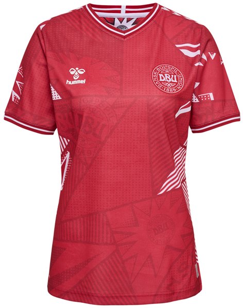Uniforme 1 da Seleção da Dinamarca para a Copa do Mundo Feminina de 2023