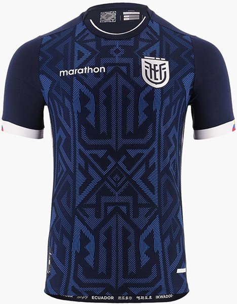 Uniforme 2 da Seleção do Equador para a Copa do Mundo de 2022