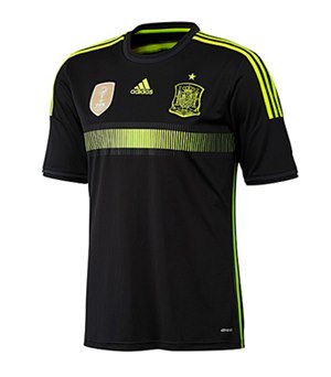 Uniforme 2 da Seleção da Espanha para a Copa do Mundo de 2014