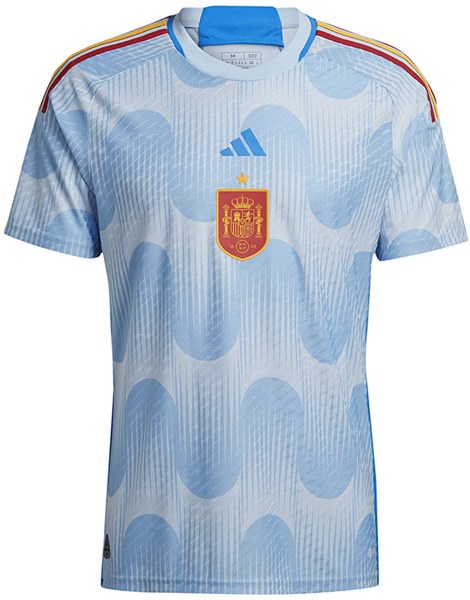 Uniforme 2 da Seleo da Espanha para a Copa do Mundo de 2022