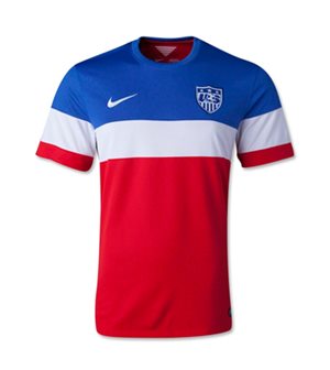 Uniforme 2 da Seleção dos Estados Unidos para a Copa do Mundo de 2014