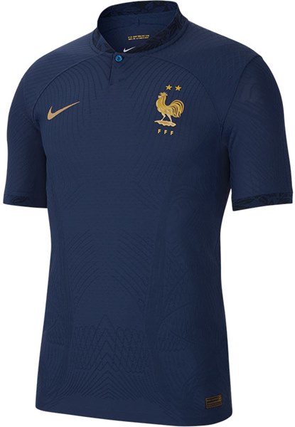 Uniforme 1 da Seleo da Frana para a Copa do Mundo de 2022