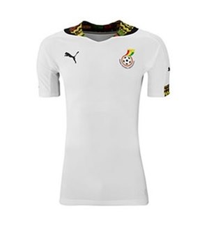 Uniforme 1 da Seleção de Gana para a Copa do Mundo de 2014