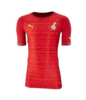 Uniforme 2 da Seleo de Gana para a Copa do Mundo de 2014