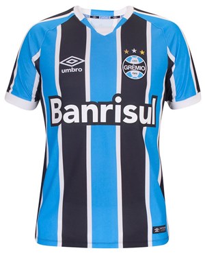 Uniforme 1 do Grêmio na Copa Libertadores da América 2016