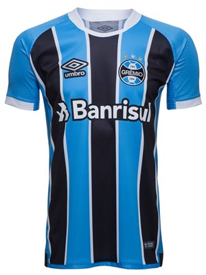 Uniforme 1 do Grmio na Copa Libertadores da Amrica 2017