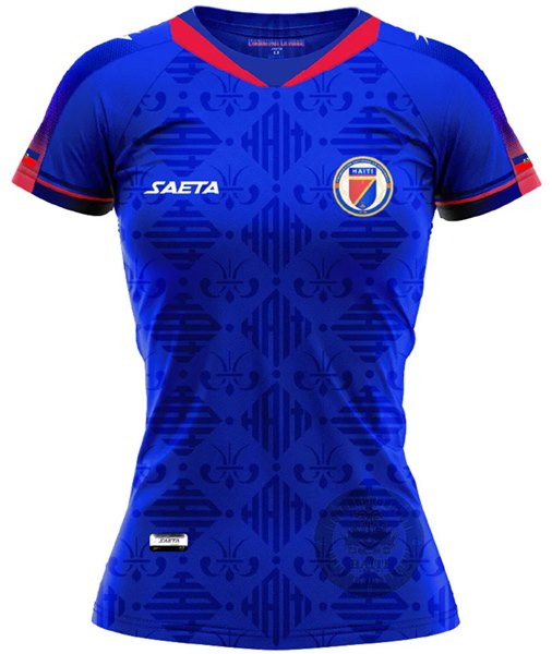 Uniforme 1 da Seleção do Haiti para a Copa do Mundo Feminina de 2023